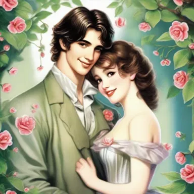 The romantic novel described the protagonist's lover as having an amygdaliform smile, which enchanted everyone who saw it.