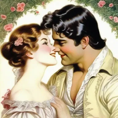 The romantic novel described the protagonist's lover as having an amygdaliform smile, which enchanted everyone who saw it.