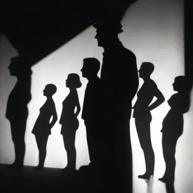 The film director used clever lighting techniques to create shadows that formed amygdaliform silhouettes on the screen.