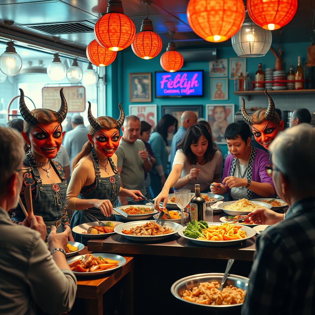 Culinary Mischief: A Day at the Quirky Restaurant