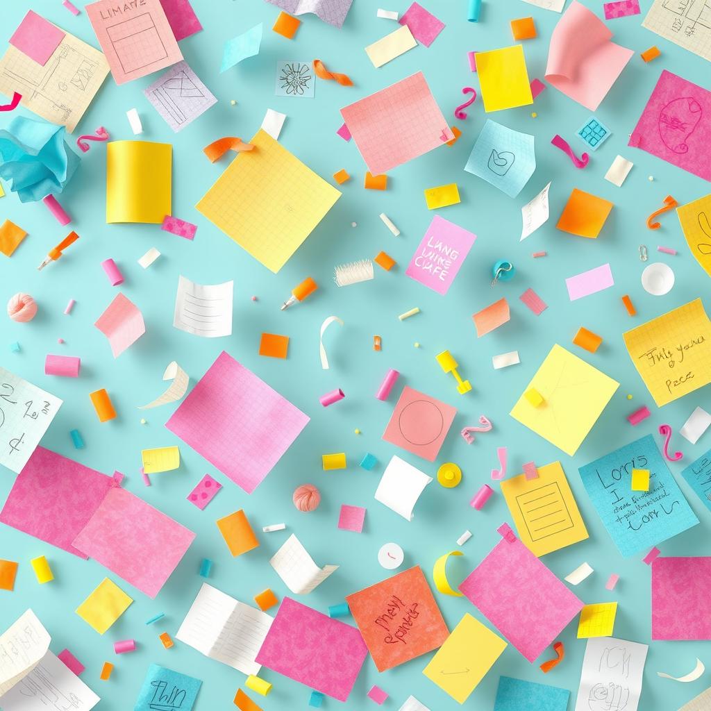 Dynamic Paper Animation: Vibrant Showcase