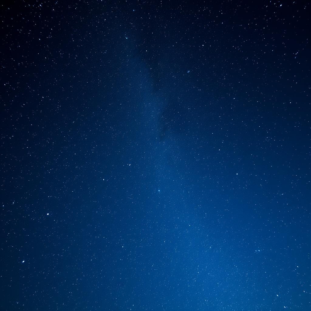 A mesmerizing night sky filled with countless stars, symbolizing the continuous journey of humanity