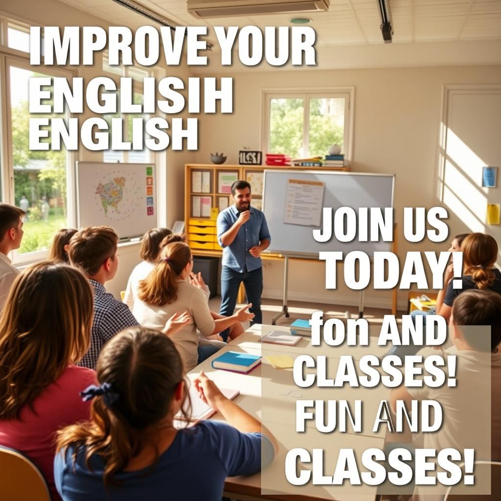 Unlock Your Potential: Join Our Dynamic English Class!