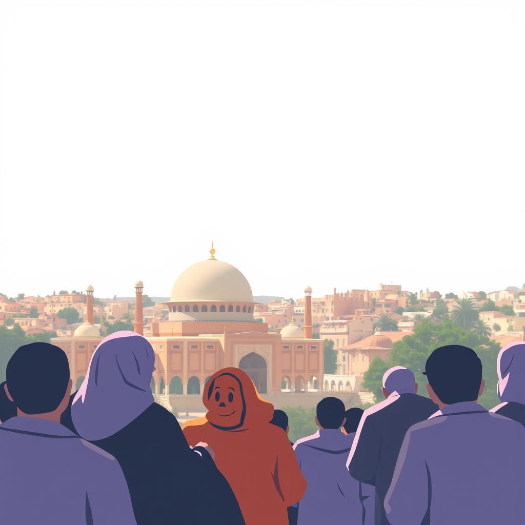 لوحة توعوية باللغة العربية عن تأثير التغذية على البشرة والشعر، تحتوي على خلفية ملونة مريحة للنظر، مع رسومات بسيطة توضح الأغذية المفيدة للبشرة والشعر مثل الفواكه والخضروات والفيتامينات