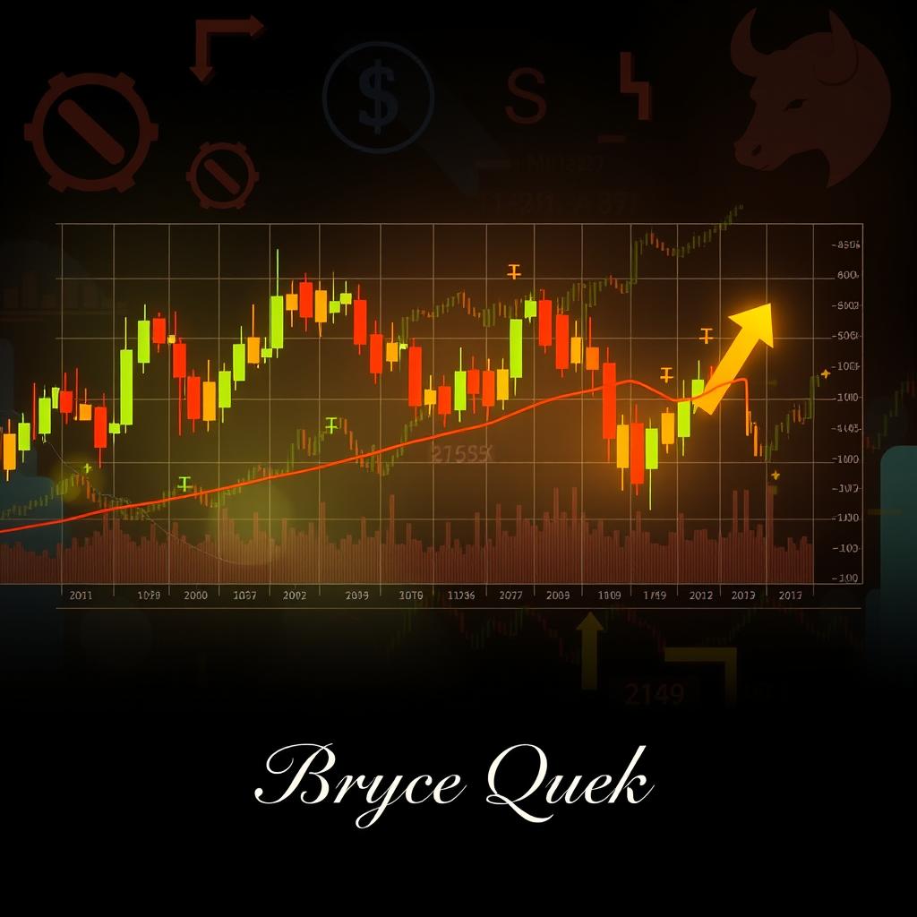 A visually striking representation of a trading strategy based on the golden cross phenomenon in stock trading