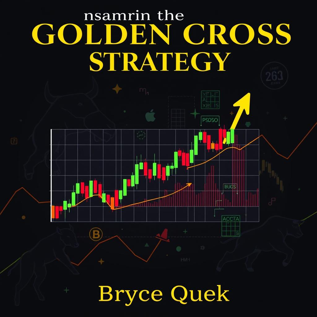 A visually striking representation of a trading strategy based on the golden cross phenomenon in stock trading