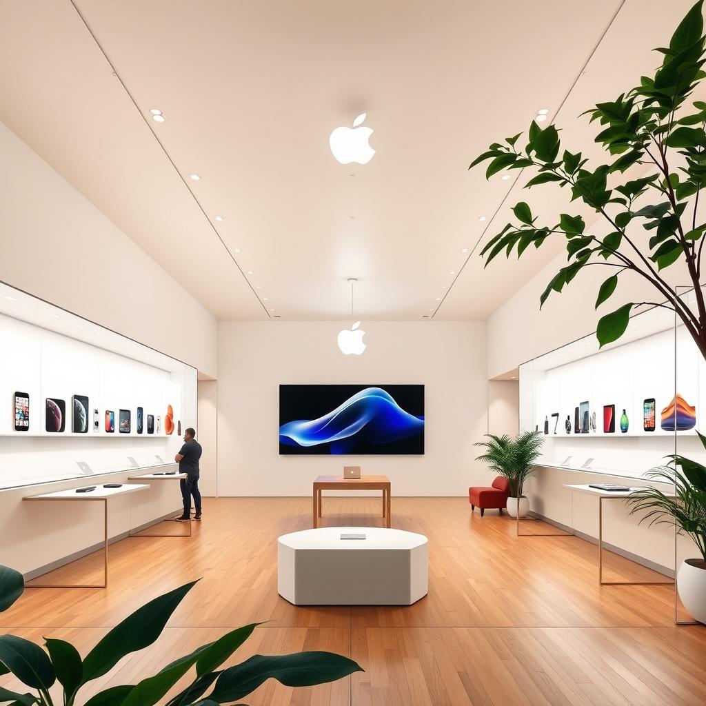 Stunning Interior Design for a Modern Apple Store