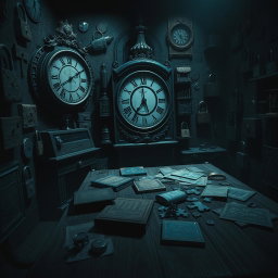 A captivating book cover background for a thriller novel inspired by escape rooms