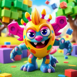 Unleash Your Imagination: Roblox-Inspired Monster Character