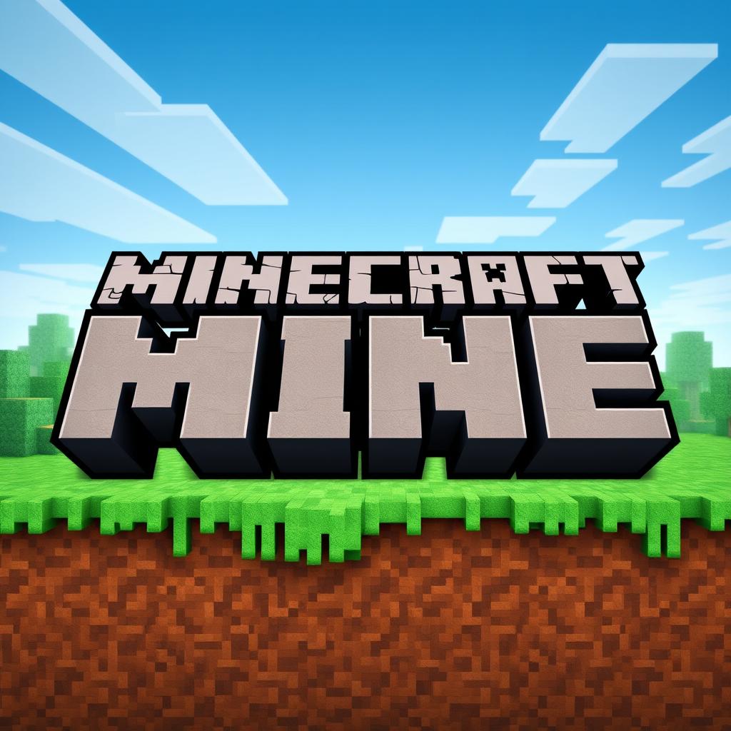 Artistic Minecraft Logo Reimagined
