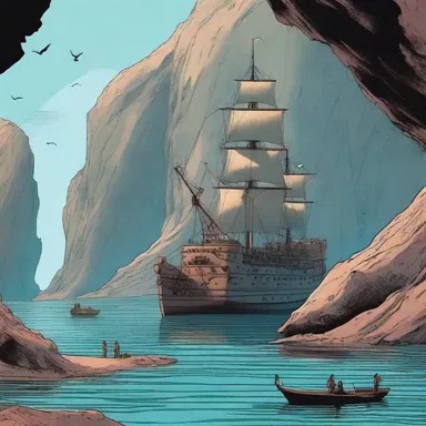 In the epic adventure film, explorers journeyed to a remote island where they discovered massive amylum deposits hidden deep underground.