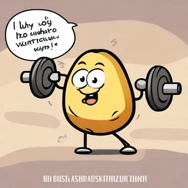 Why did the potato go to the gym? Because it wanted to be a super-amylum!