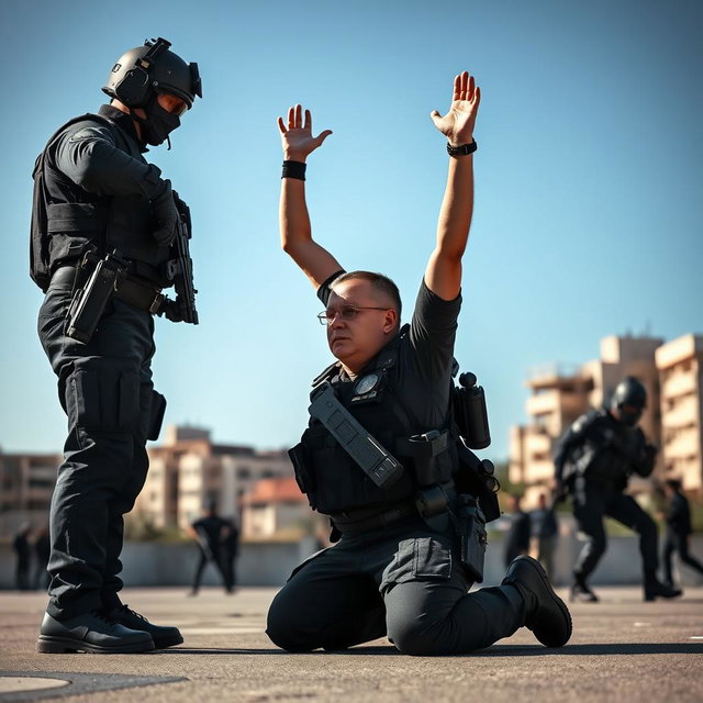 Unexpected Surrender: A Tactical Dramatic Moment