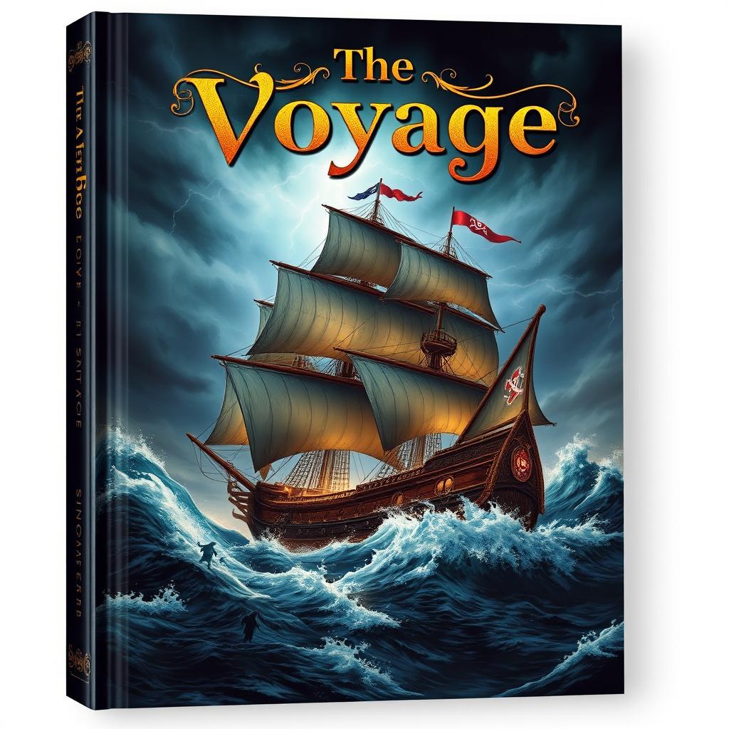 Epic Fantasy Pirate Adventure | Book Cover Design