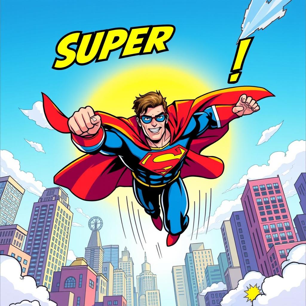 Unleash Your Imagination: Dynamic Superhero in Action