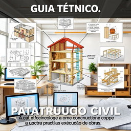 A technical guide illustrating various construction civil pathologies and good construction practices