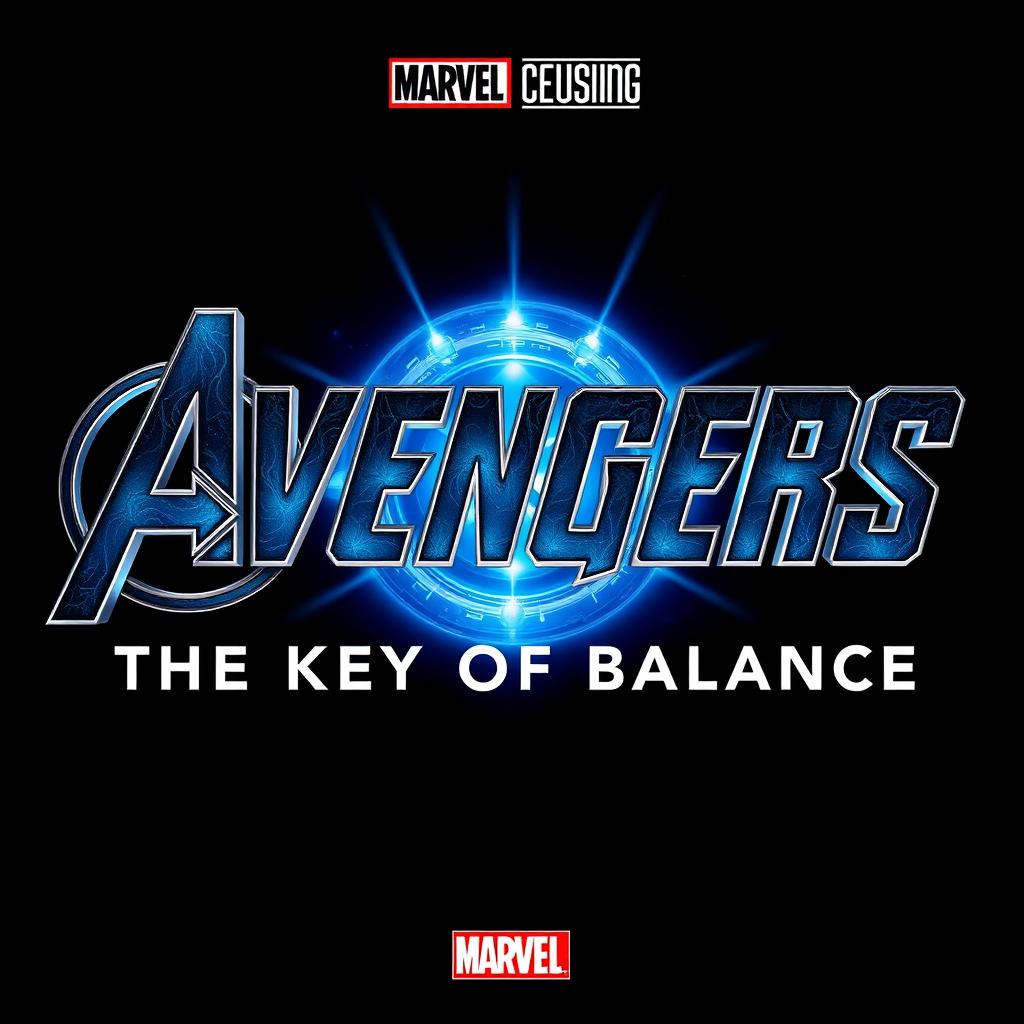 An image featuring the title 'Avengers: The Key of Balance' designed in the style of official Marvel movie logos