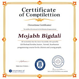 Scratch Junior Programming Certificate - Award Your Achievement