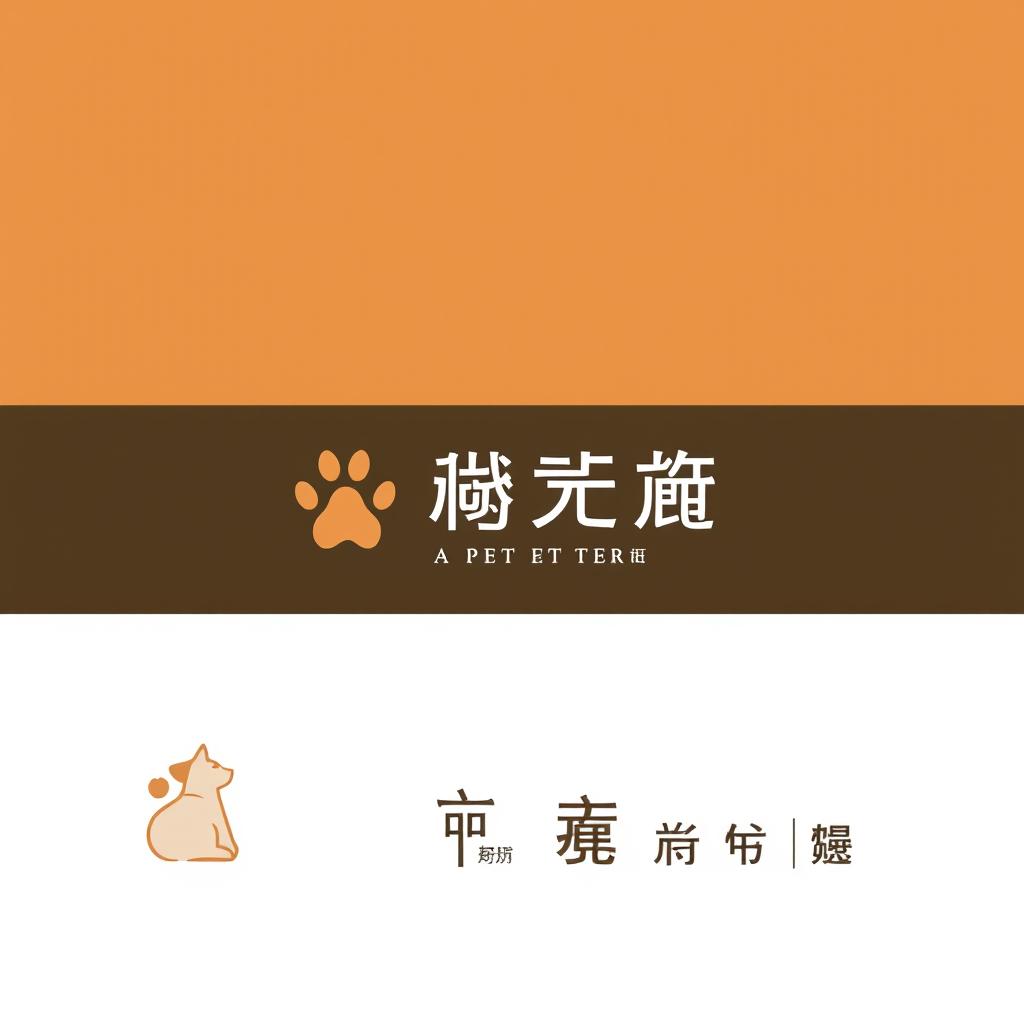 A minimalistic logo design for a pet store named 'جان'
