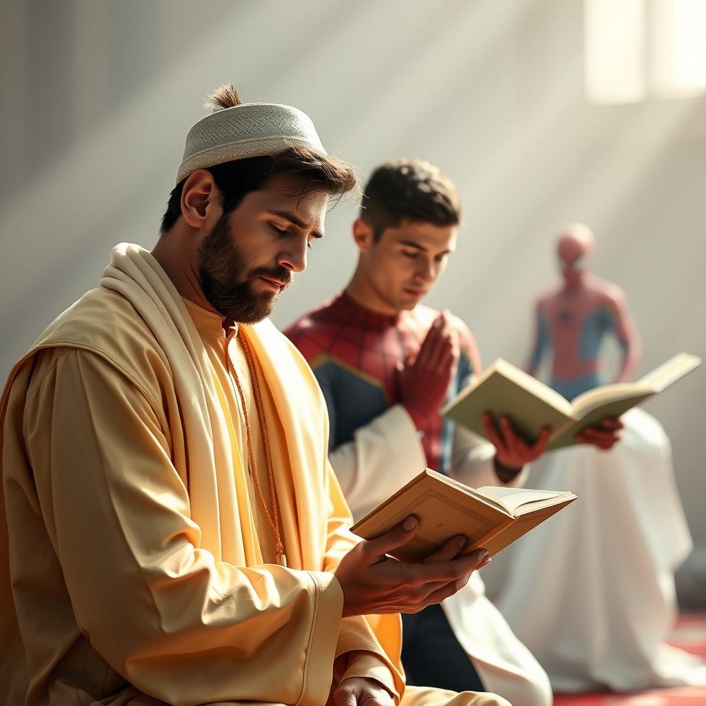 Lionel Messi in Prayer: A Moment of Devotion