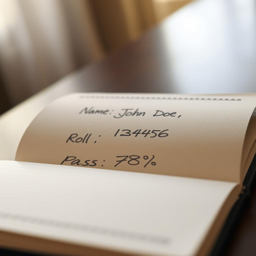 Elegant Handwritten Notes in Natural Light | Idyllic