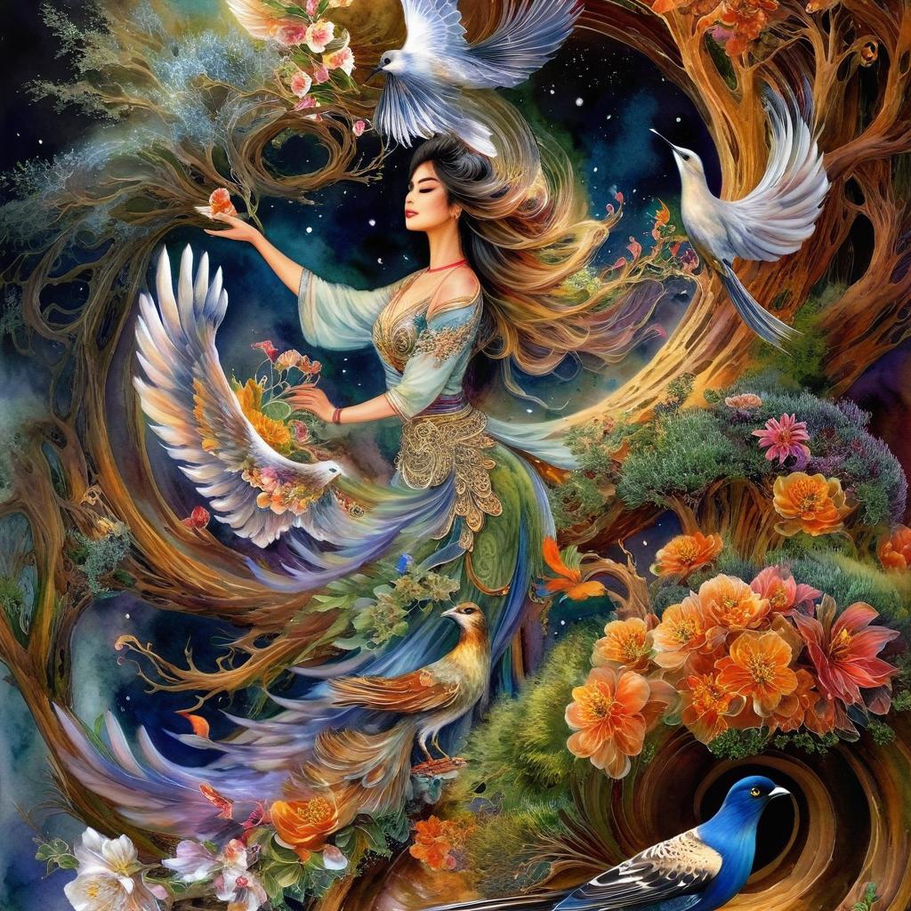 Enchanting Fairy: A Mythical Beauty