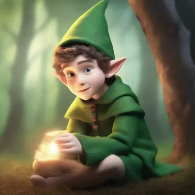 In the magical realm of Eldoria, a young elf experiences anaclitic depression after the tragic loss of his fairy godmother.