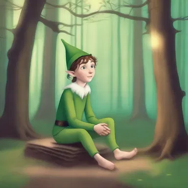 In the magical realm of Eldoria, a young elf experiences anaclitic depression after the tragic loss of his fairy godmother.