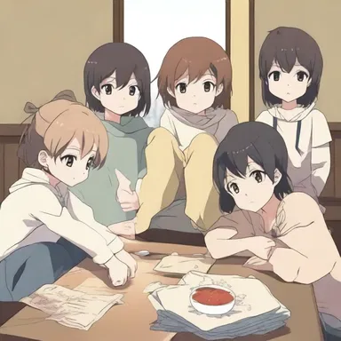 The heart-wrenching anime series explores the effects of anaclitic depression on a group of orphaned siblings.