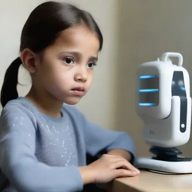 In a future dystopian society, advanced technology aims to alleviate the symptoms of anaclitic depression in orphaned children.