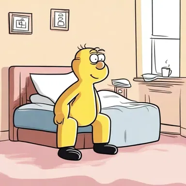 The beloved cartoon character struggles with anaclitic depression when separated from their caregiver.