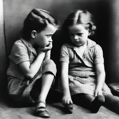 During World War II, many children experienced anaclitic depression due to the separation from their mothers during evacuation.