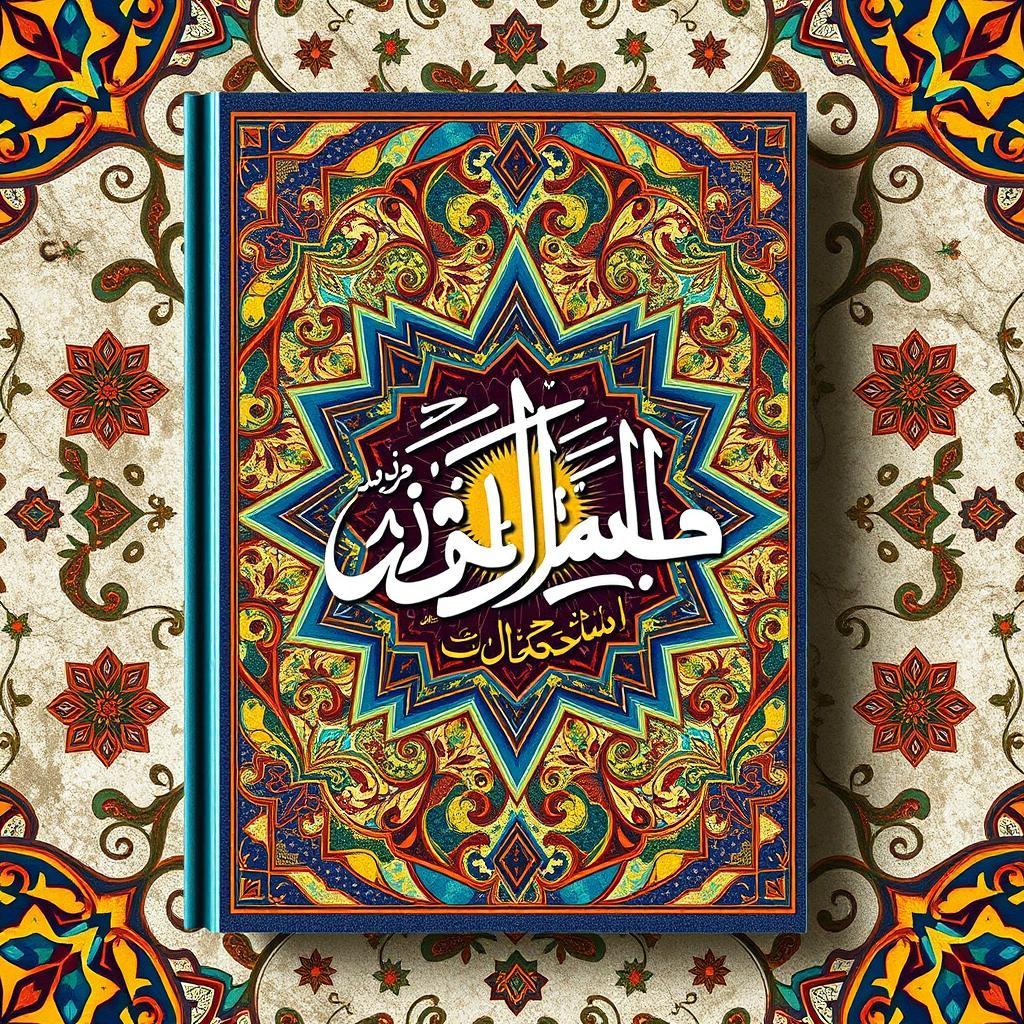 Intricate Islamic Patterns: Student Book Cover Design
