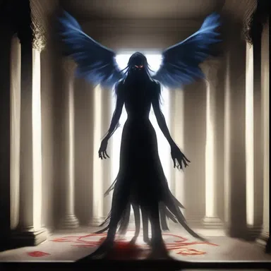 In the eerie mansion, the vengeful spirit targets individuals who have suffered from anaclitic depression.