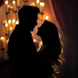 A powerful and intense scene portraying passion and intimacy