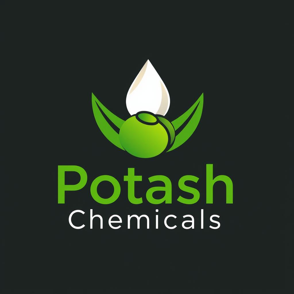 A modern and professional logo design for 'Potash Chemicals'