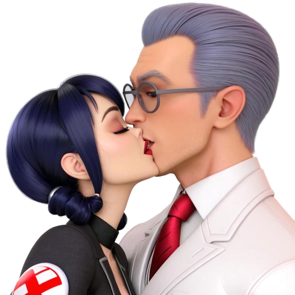 A Moment of Love: Tender Kiss