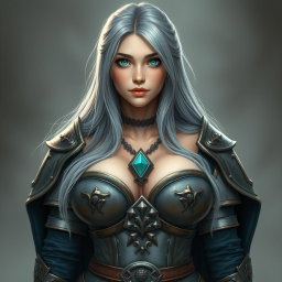 A busty, innocent, and delicate Ukrainian cleric of the life domain, portrayed as a beautiful and shy young woman