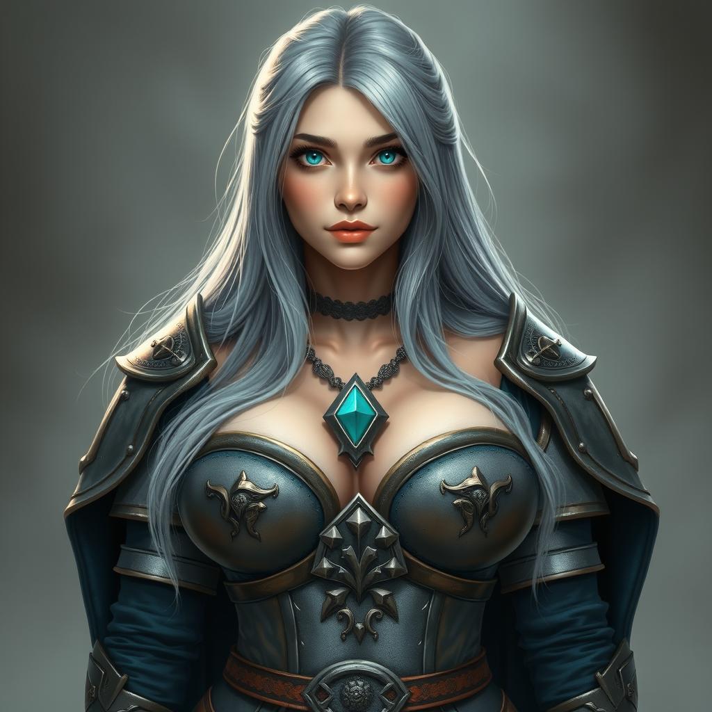 A busty, innocent, and delicate Ukrainian cleric of the life domain, portrayed as a beautiful and shy young woman