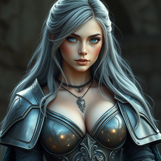 A busty, innocent, and delicate Ukrainian cleric of the life domain, portrayed as a beautiful and shy young woman