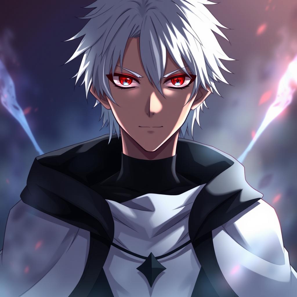 An upper body depiction of Allen Walker, the main protagonist from the anime series D