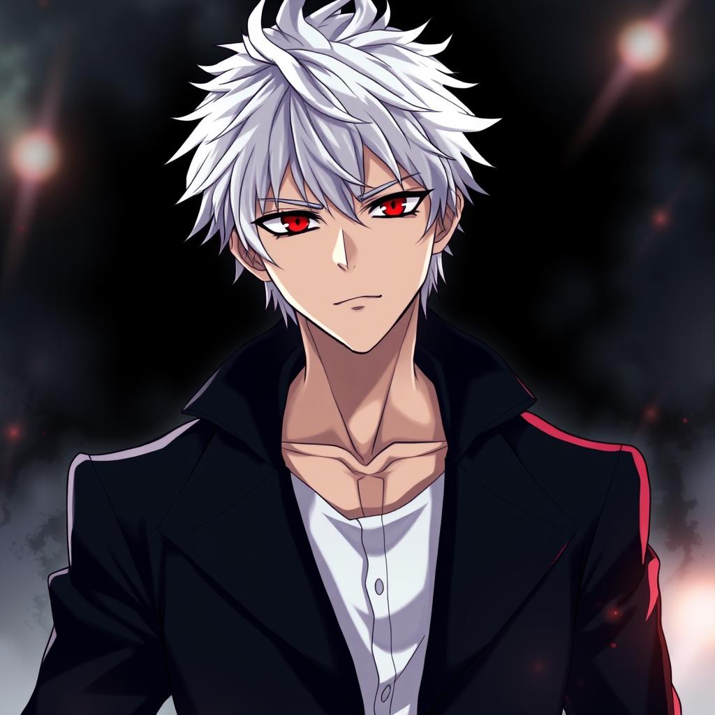 An upper body depiction of Allen Walker, the main protagonist from the anime series D