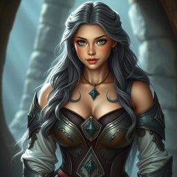 A real-life photograph of a busty, delicate yet athletic girl who exudes shyness and kindness