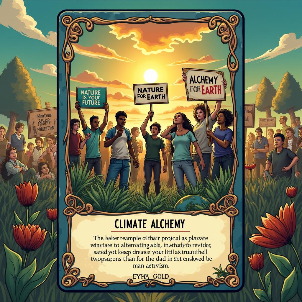 Alchemy for Change: A Climate Action Card