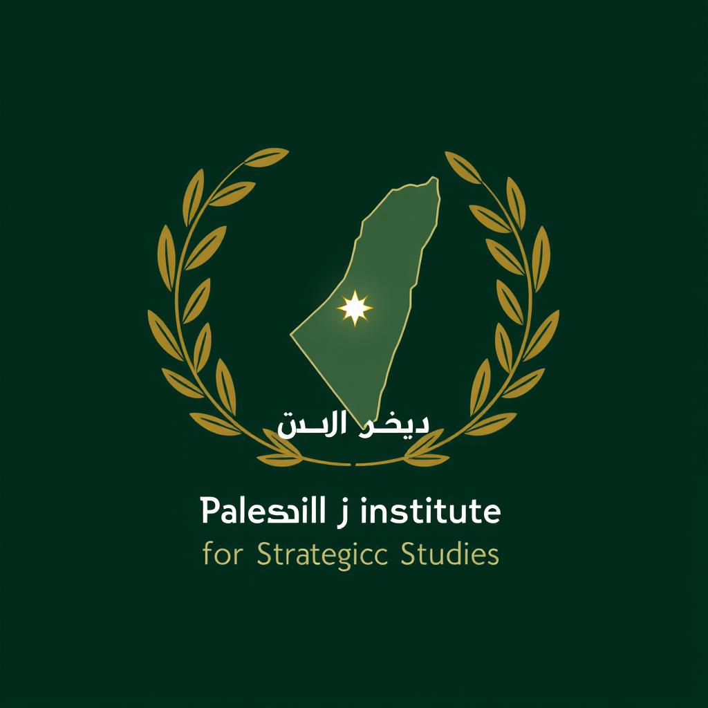 A modern and simplified design concept that elegantly merges Palestinian identity with a contemporary strategic vision