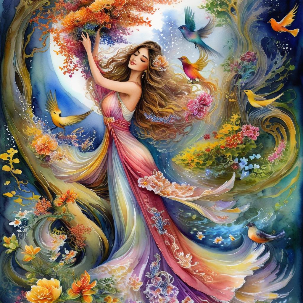 Enchanting Fairy Mermaid | Mythical Beauty