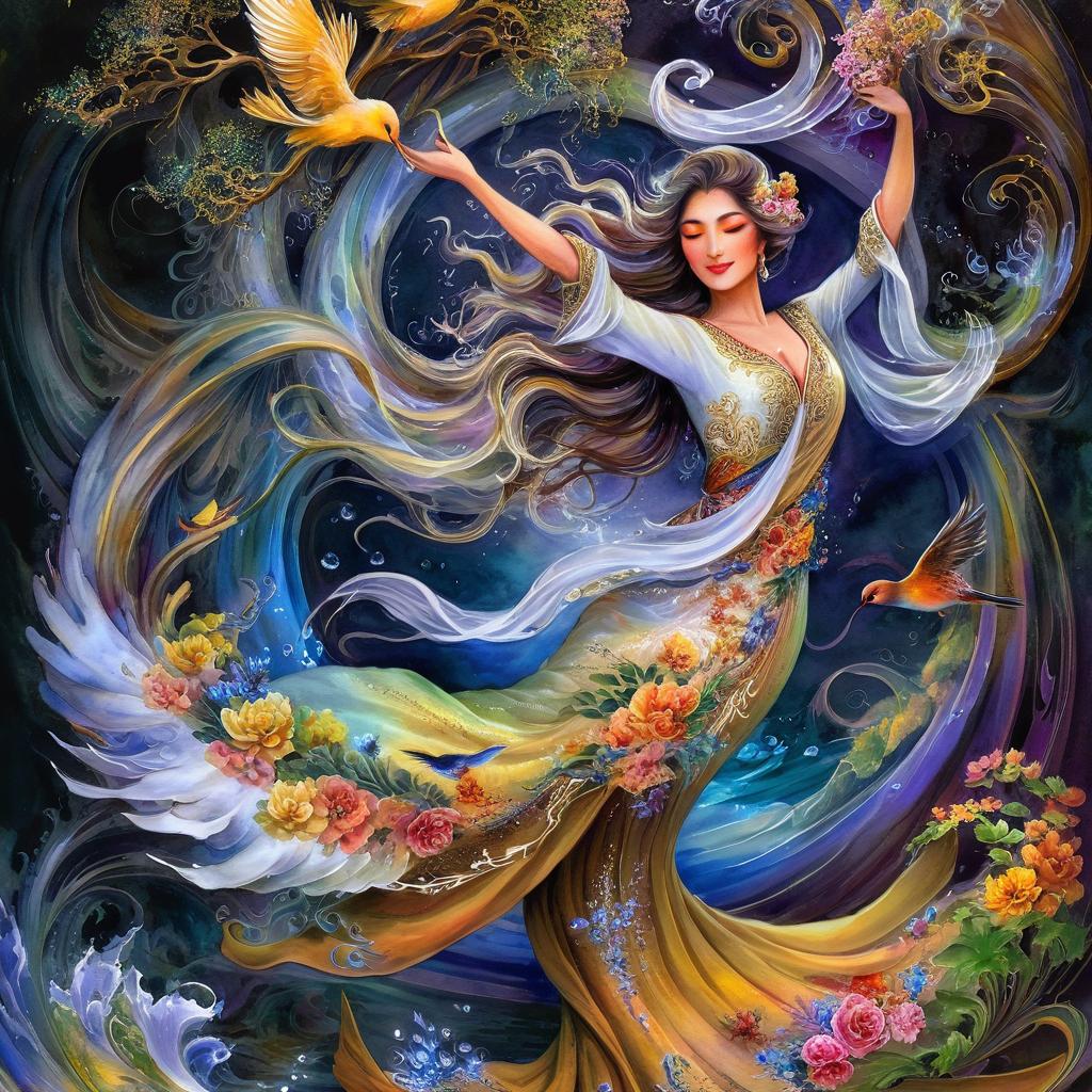 Enchanting Mermaid Fairy: Where Myth Meets Nature