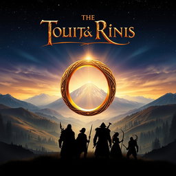 A stunning movie poster for a fantasy epic inspired by mythical elements