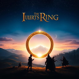 A stunning movie poster for a fantasy epic inspired by mythical elements