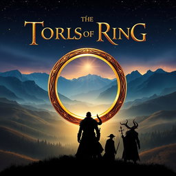 A stunning movie poster for a fantasy epic inspired by mythical elements